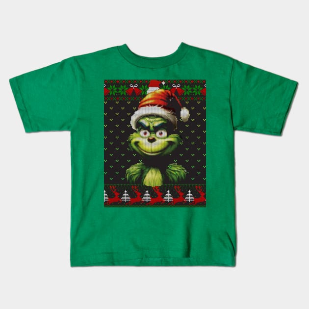 The Grinch Kids T-Shirt by Don Diego